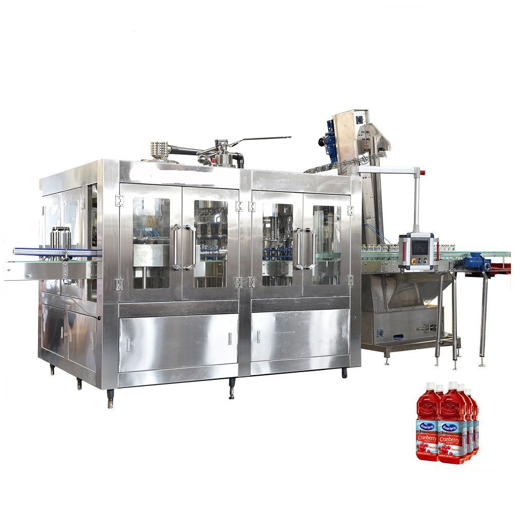Cranberry Juice Filling Machine 2500-24000 BPH, 350-1500 ml