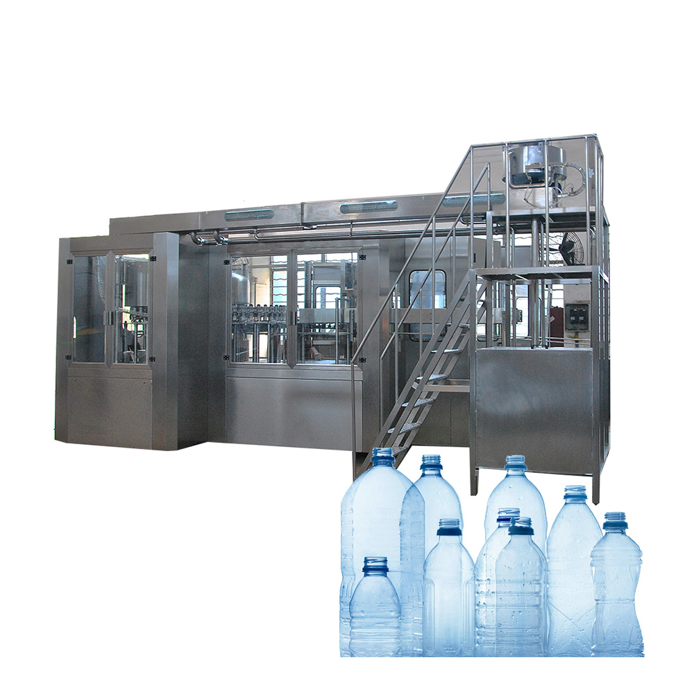 Mineral Water Bottle Filling Machine, 5/10/15 Liter, 2000 BPH