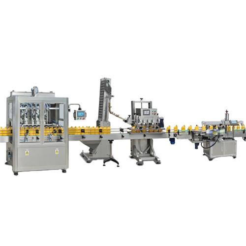 Volumetric Oil Filling Capping Machine