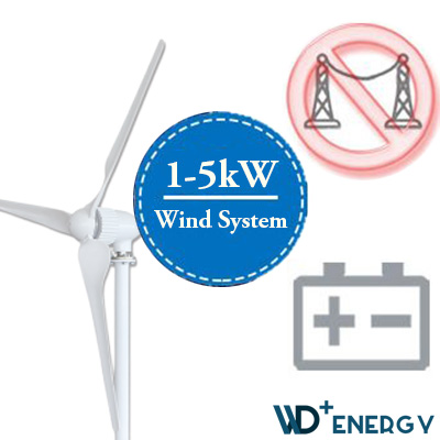 WD+ ENERGY 1KW-5KW OFF-GRID WIND POWER SYSTEM SELECTION SHEET