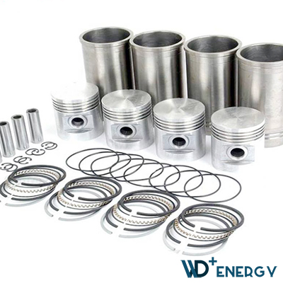 WD+ Energy La lista de piezas de repuesto recomendadas para 50h-5000h de motor diésel de 3 cilindros