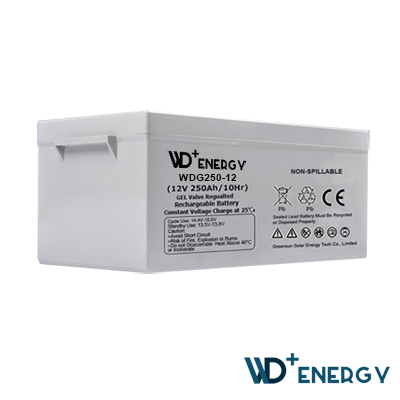 WD+ ENERGY STORAGE BATTERY 12V SELECTION SHEET
