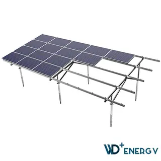 SISTEMA DE MONTAJE EN EL SUELO DEL SOPORTE SOLAR WD+ ENERGY
