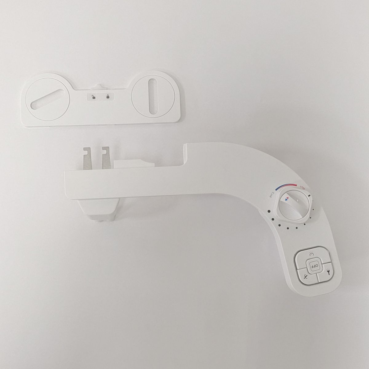 Cold and Hot Water Bidet attachment, Two Spraying Modes