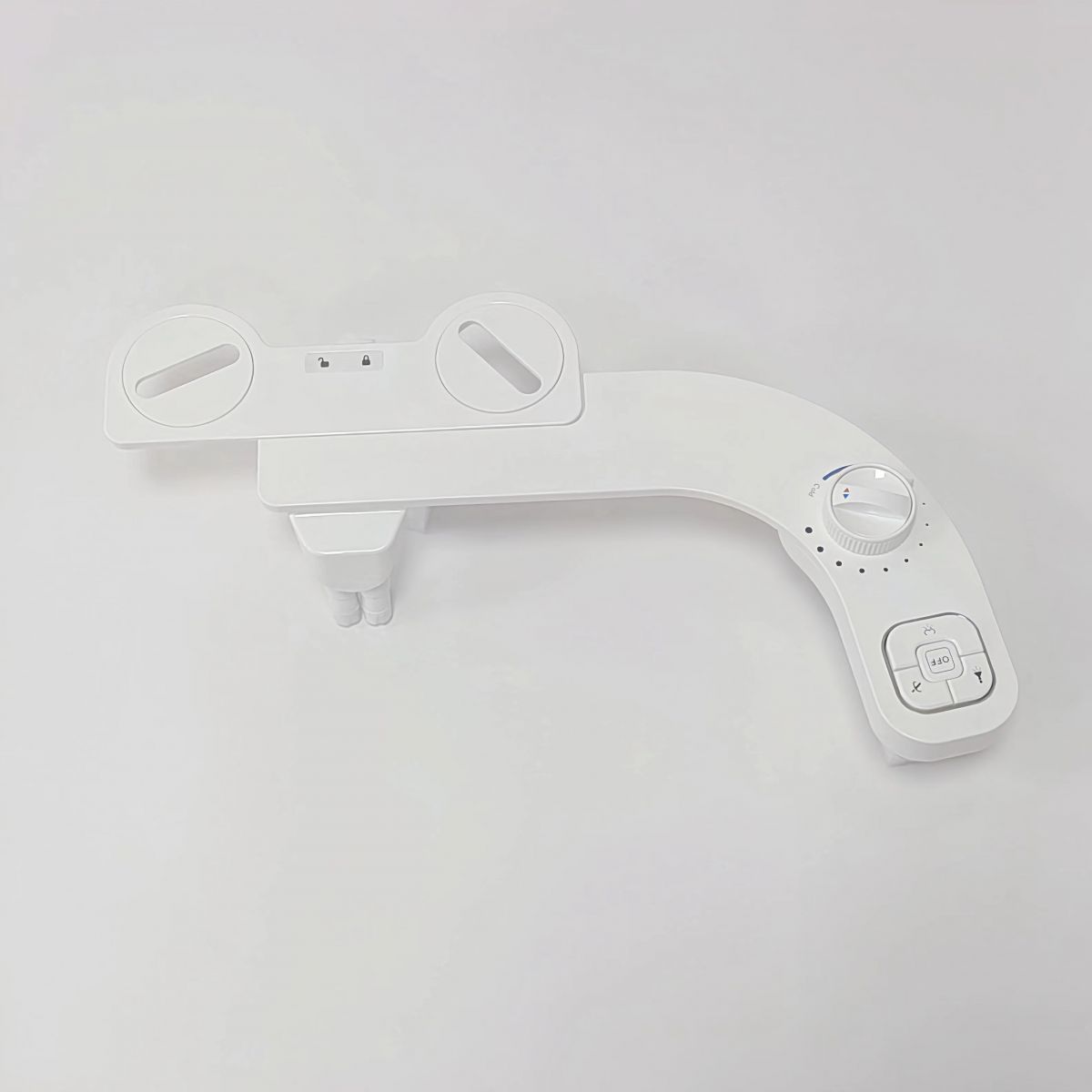 Left-hand Warm Water Bidet Attachment for Toilets