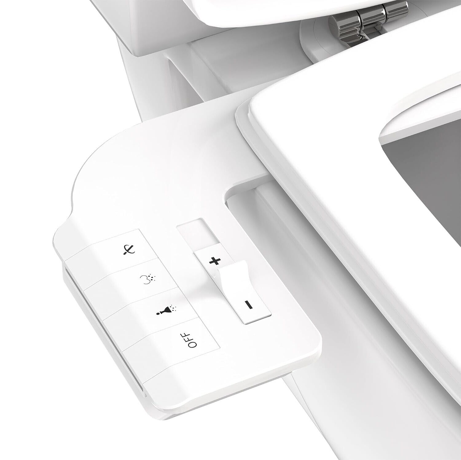 Non-Electric Bidet Toilet Seat Attachment