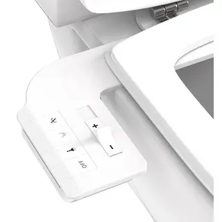 ABS Dual Nozzle Bidet Attachment with Pressure Controls