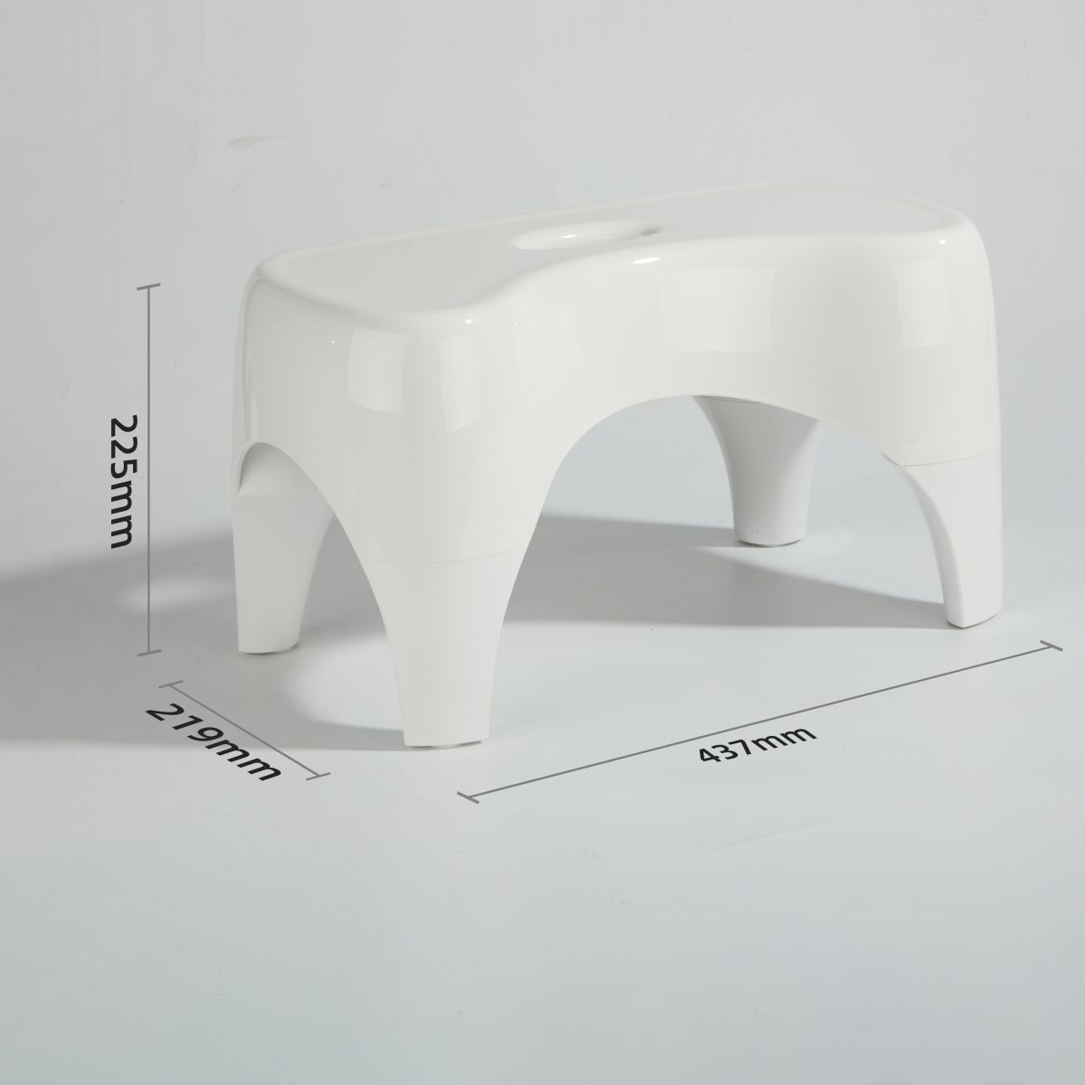 Ergonomic Modern Toilet Stool, Strong Bearing Capacity