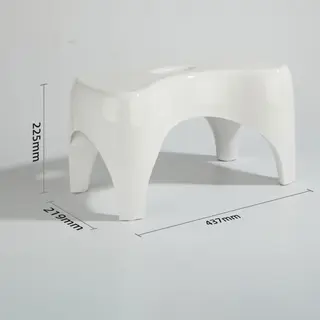 Ergonomic Modern Toilet Stool, Strong Bearing Capacity