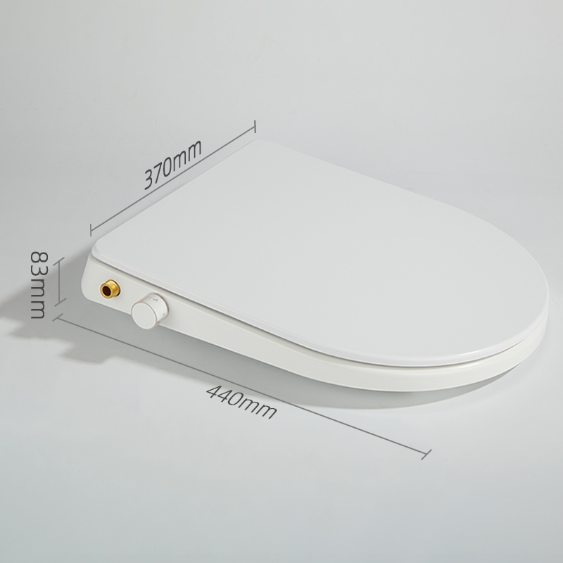 Electric Manual Bidet Toilet Seat, U shape, Cold Water