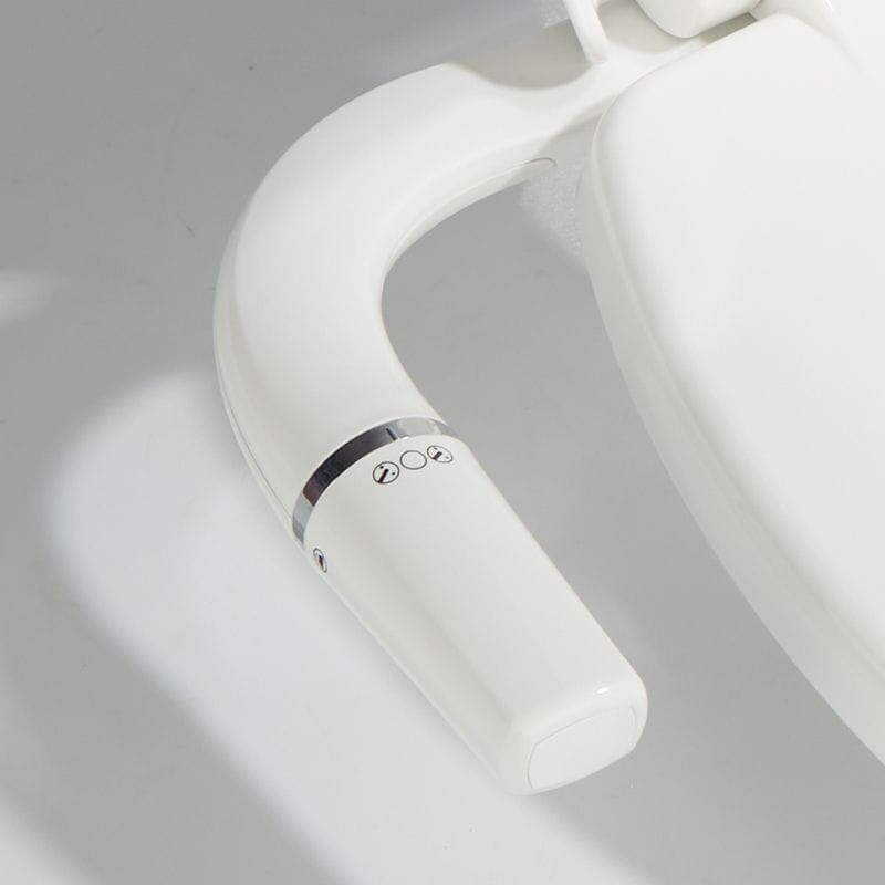 Non-Electric Round Manual Toilet Seat