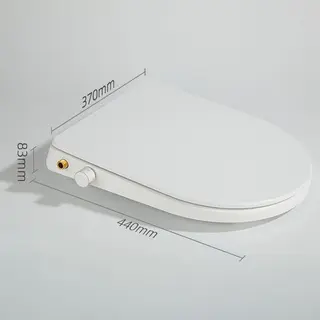 Electric Dual Nozzle Manual Bidet Toilet Seat