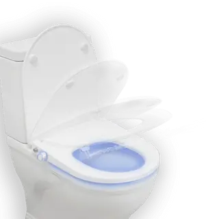 LED Nightlight Heated Bidet for Toilet Seat