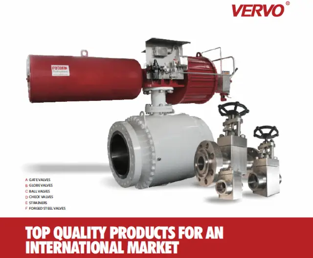 VERVO Valve Catalogue