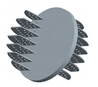 Layered guide combs