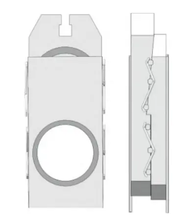 Improved plate (K-type combined structure) Improved plate (K-type combined structure)
