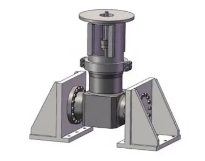 Three-dimensional model of valve-tooling