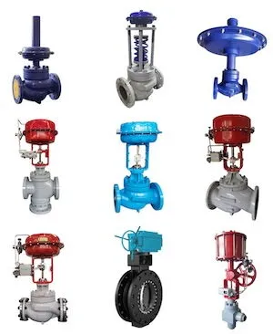 Types of Control Valves