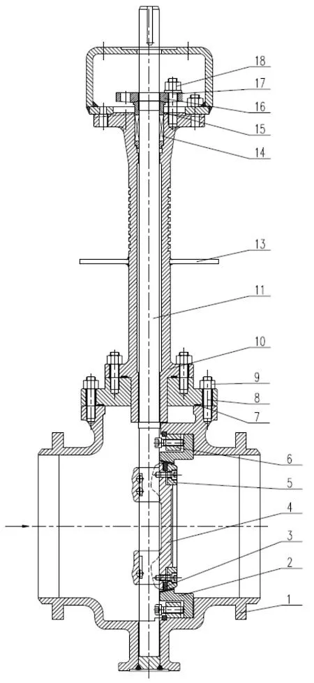 Structure of movable valve seats for top-mounted low-temperature butterfly valves