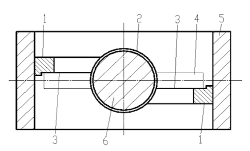 Conventional Butterfly Valve Structure