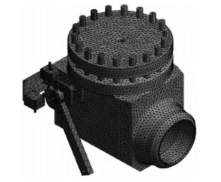 Finite Element Mesh Model of the Valve Finite Element Mesh Model of the Valve