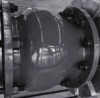 Axial-Flow Check Valve Opening Characteristics and Whistling Analysis