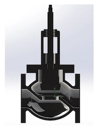Flow Field Analysis of a DN75 Globe Valve at Different Flow Velocities