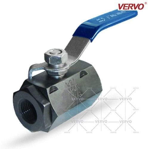 3000 PSI Floating Ball Valve, 1/2 Inch, WCB, API 608, Lever