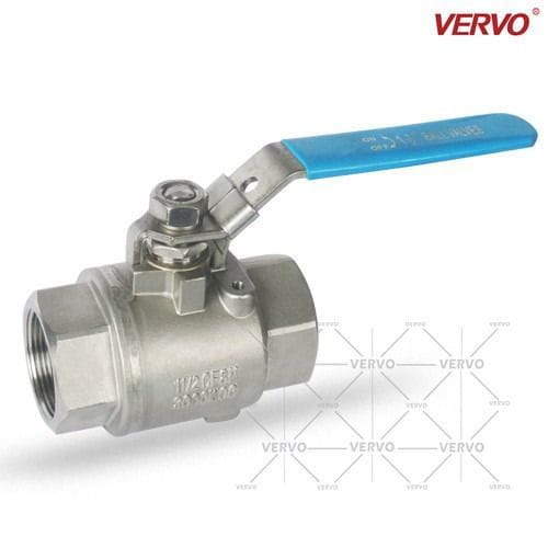 3000 WOG Ball Valve, 2PCS, ASTM A351 CF8M, 1-1/2 IN, API 608