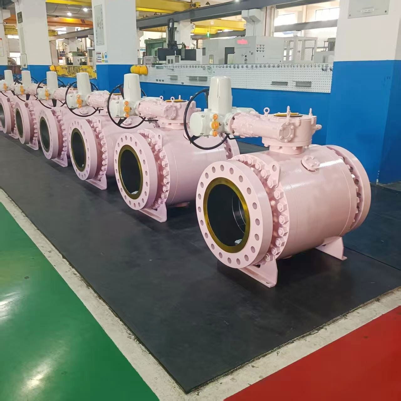 3PC Trunnion Ball Valve, API 6D, A350 LF2 CL1, 18 IN, 150 LB