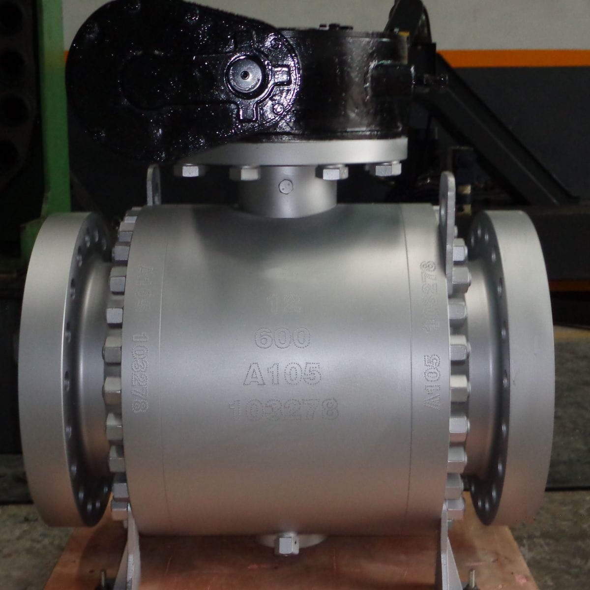 ASTM A105 Ball Valve, 12 Inch, DN300, 600 LB, API 6D, RF