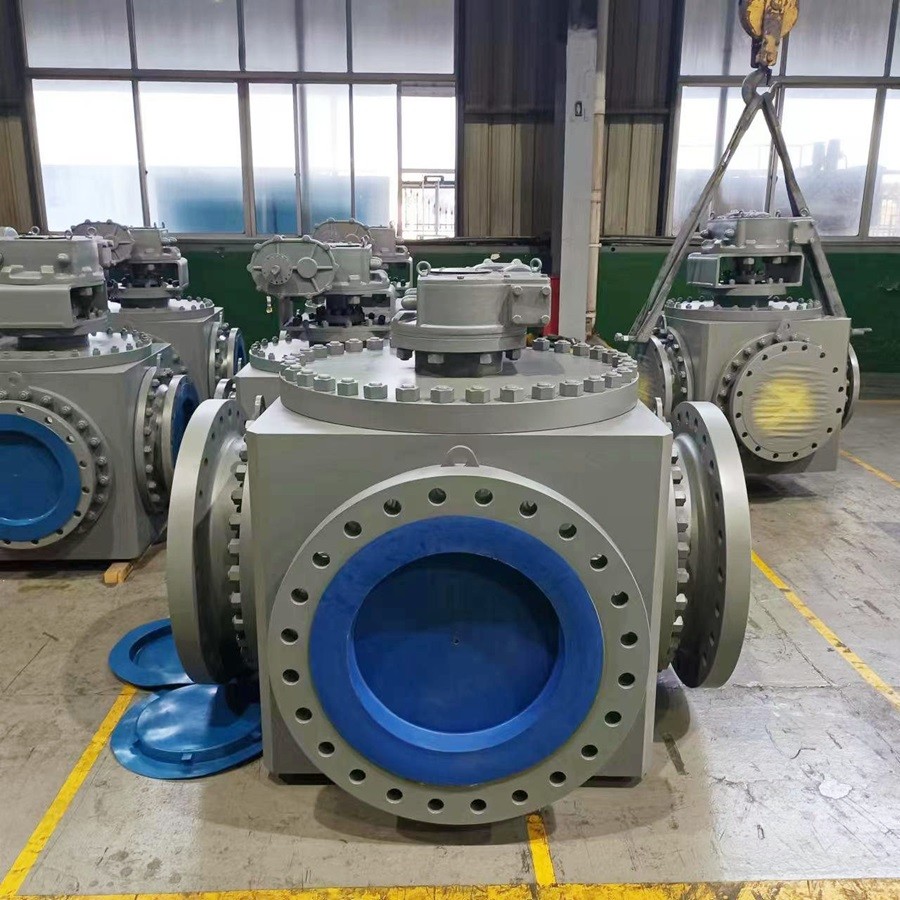 ASTM A105 Ball Valve, 3-Piece, 18 Inch, 150 LB, API 6D, RF