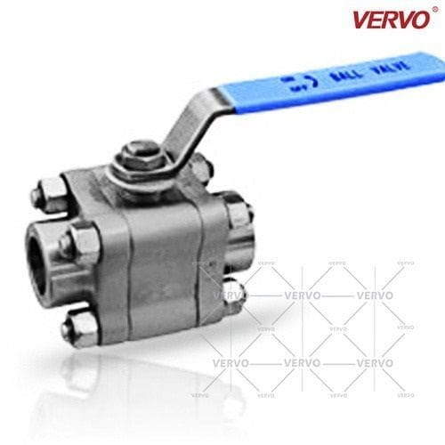ASTM A105N Floating Ball Valve, 3 Piece, 1/2 Inch, 1500 LB
