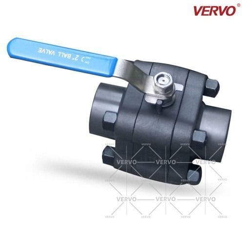 ASTM A105N Forging Steel Ball Valve, 3PCS, 2 IN, 800 LB, SW