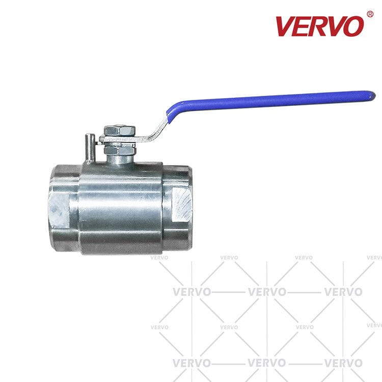 ASTM A182 F316 Floating Ball Valve, 3/4 IN, 150 LB, API 608