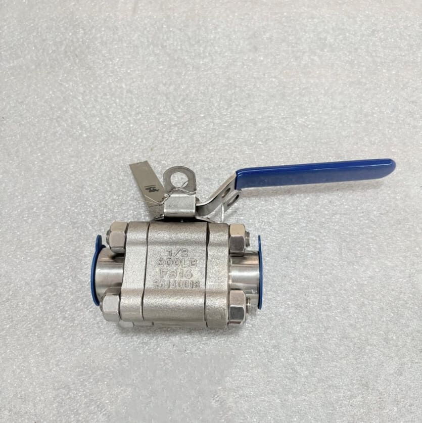 ASTM A182 F316 Floating Ball Valves, API 608, 3PC, 1/2 Inch