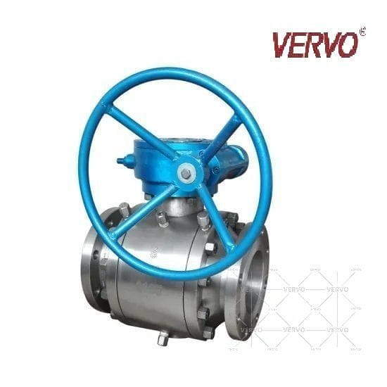 ASTM A182 F316L Trunnion Mounted Ball Valve, 6 Inch, 600 LB