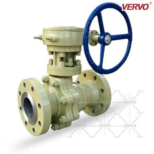 ASTM A216 WCB Floating Ball Valve, 2PC, API 6D, 4 IN, 300 LB