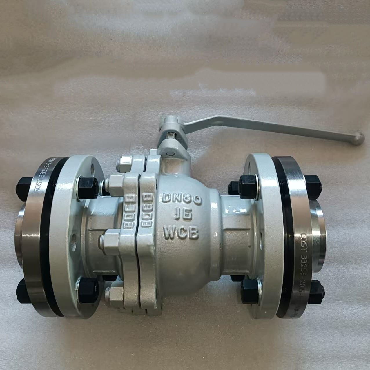 ASTM A216 WCB Floating Ball Valves, GB/T 12237, DN80, PN16