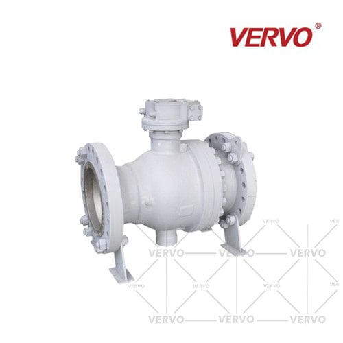 ASTM A216 WCB Trunnion Ball Valve, API 6D, 10 Inch, 300 LB