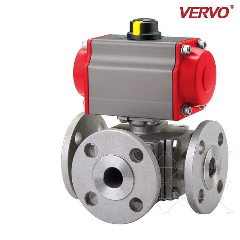 ASTM A351 CF8 Floating Ball Valve, API 6D, 4 Inch, CL150