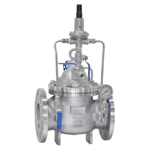ASTM A351 CF8 Pressure Sustaining Valve, DN200, PN25, RF