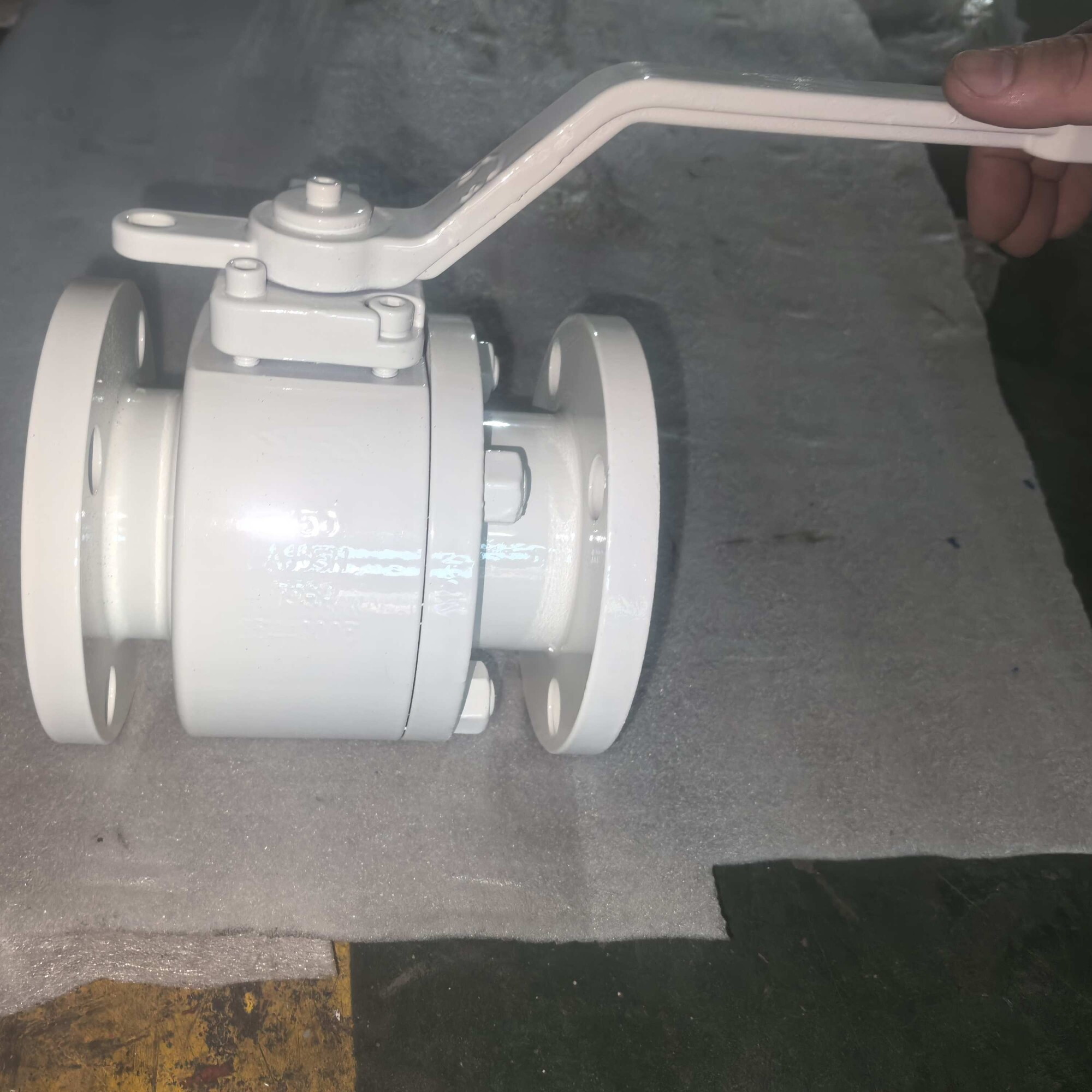 DN50 Ball Valve, 150 LB, ASTM A105N, API 6D, 2-PC, Lever