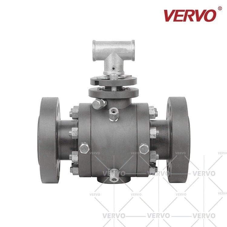 Double Block Bleed Trunnion Ball Valve, A105, 3 IN, 2500 LB