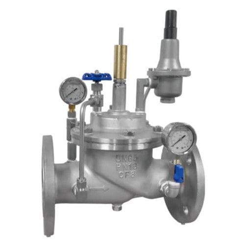 Flow Control Valve, DN65, PN16, ASTM A351 CF8, RF Flange