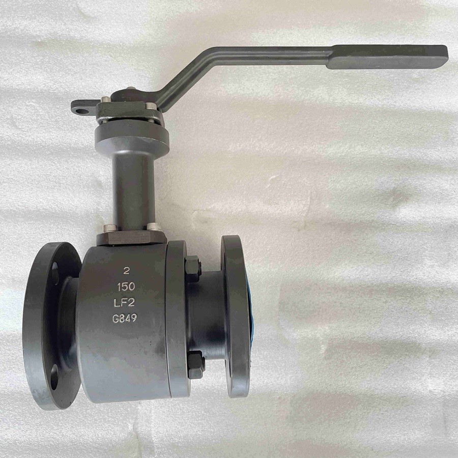 Low-temperature Carbon Steel Ball Valve, API 608, LF2, 2 Inch, 150 LB, RF