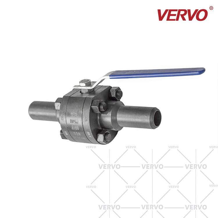 Metal Seated Floating Ball Valve, 1-1/2 IN, 800 LB, API 608