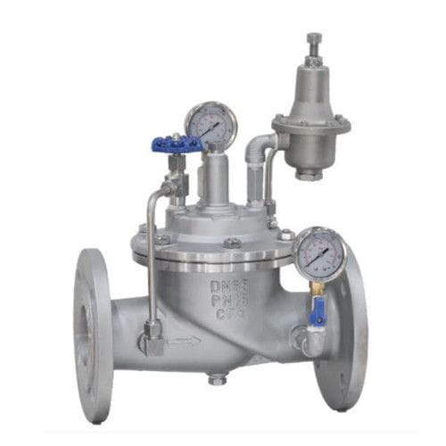 Pressure Reducing Valve, PN16, DN65, ASTM A351 CF8, RF