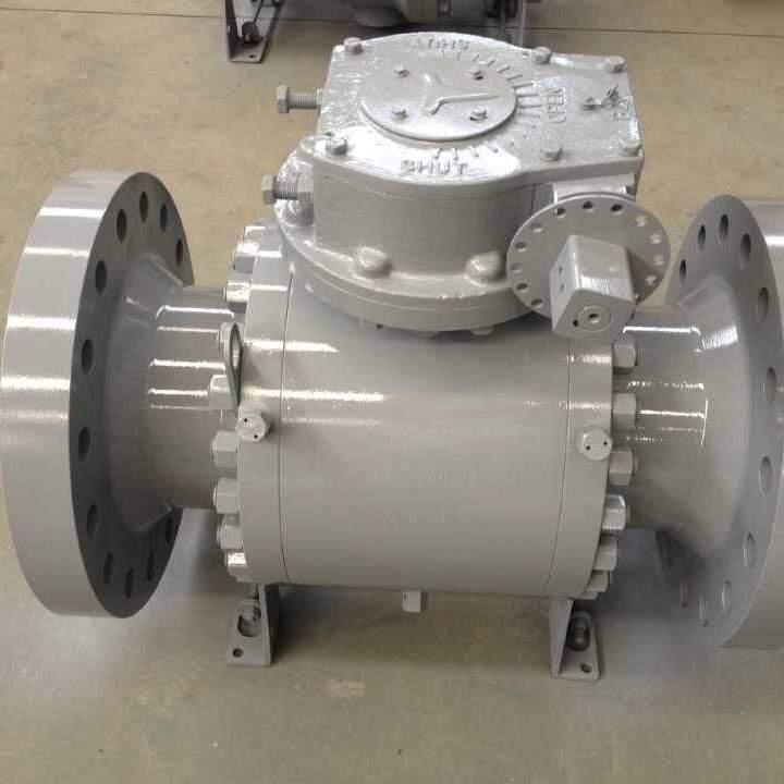Reduced Bore Ball Valve, ASTM A105, 10 x 8 Inch, 600 LB, RF