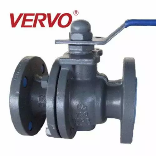 2 PC Side Entry Floating Ball Valve, WCB, 1-1/2 Inch, 150 LB